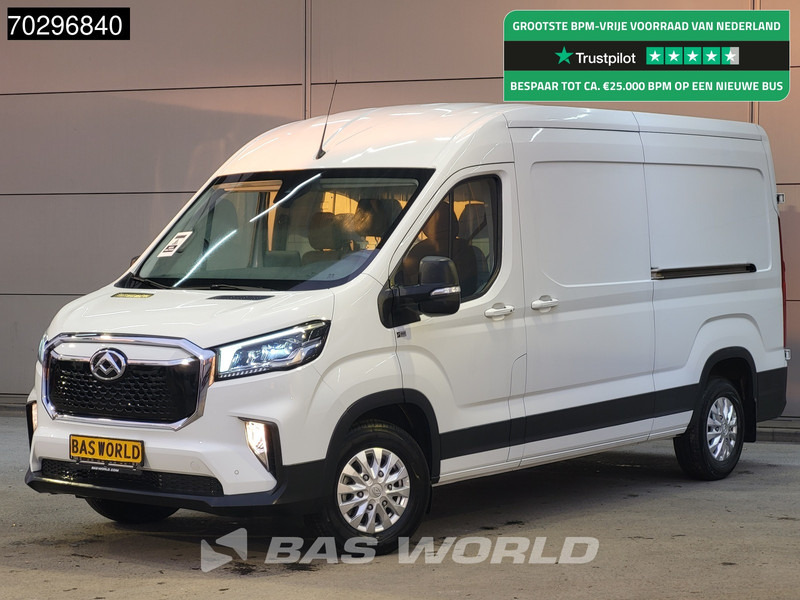 Maxus eDeliver 9 Elektrisch 256WLTP 52kWh 2x Schuifdeur L3H2 204pk ACC LED Camera Parkeersensoren L3 11m3 Airco - Furgón, Furgoneta eléctrica: foto 1 Maxus eDeliver 9 Elektrisch 256WLTP 52kWh 2x Schuifdeur L3H2 204pk ACC LED Camera Parkeersensoren L3 11m3 Airco - Furgón, Furgoneta eléctrica: foto 1