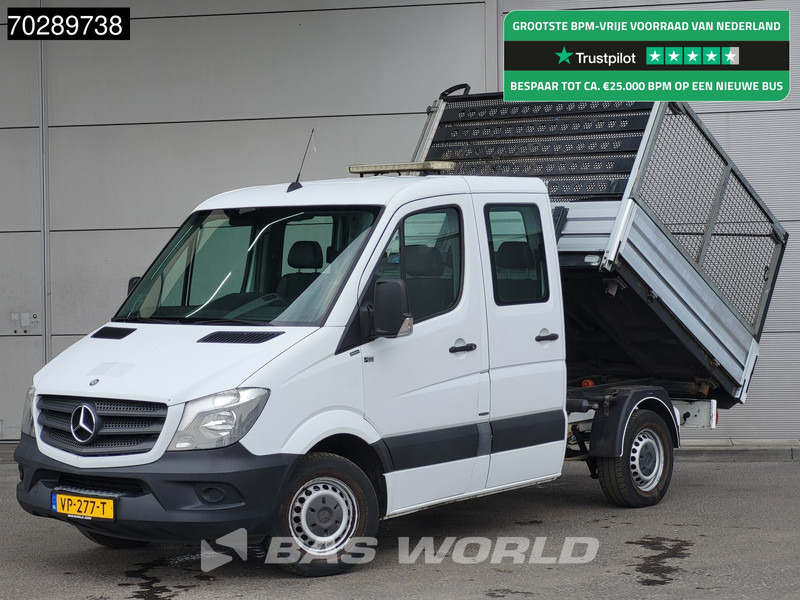 Mercedes-Benz Sprinter 310 CDI Automaat 3 zijdige Kipper Dubbel Cabine Trekhaak Tipper Benne Open laadbak Airco Trekhaak - Furgoneta basculante: foto 1 Mercedes-Benz Sprinter 310 CDI Automaat 3 zijdige Kipper Dubbel Cabine Trekhaak Tipper Benne Open laadbak Airco Trekhaak - Furgoneta basculante: foto 1