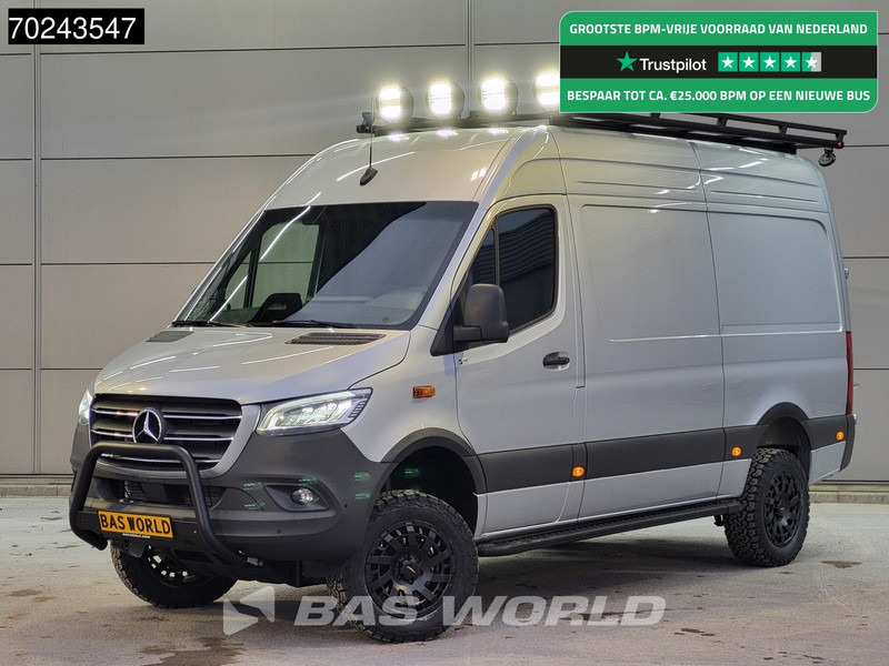 Mercedes-Benz Sprinter 319 CDI Automaat L2H2 4x4 New Model! Overland Special Off Grid ACC Camera MBUX Allrad 4WD Camper basis 10m3 Airco - Furgón: foto 1 Mercedes-Benz Sprinter 319 CDI Automaat L2H2 4x4 New Model! Overland Special Off Grid ACC Camera MBUX Allrad 4WD Camper basis 10m3 Airco - Furgón: foto 1