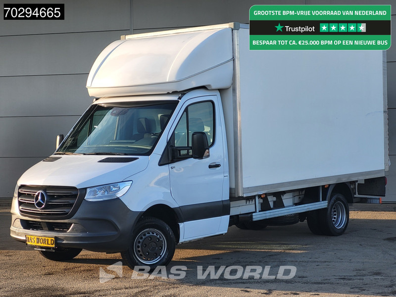 Mercedes-Benz Sprinter 514 CDI Laadklep Dubbellucht Bakwagen Airco Cruise MBUX CarPlay D'Hollandia Euro6 Meubelbak Koffer Airco Cruise control - Furgoneta caja cerrada: foto 1 Mercedes-Benz Sprinter 514 CDI Laadklep Dubbellucht Bakwagen Airco Cruise MBUX CarPlay D'Hollandia Euro6 Meubelbak Koffer Airco Cruise control - Furgoneta caja cerrada: foto 1
