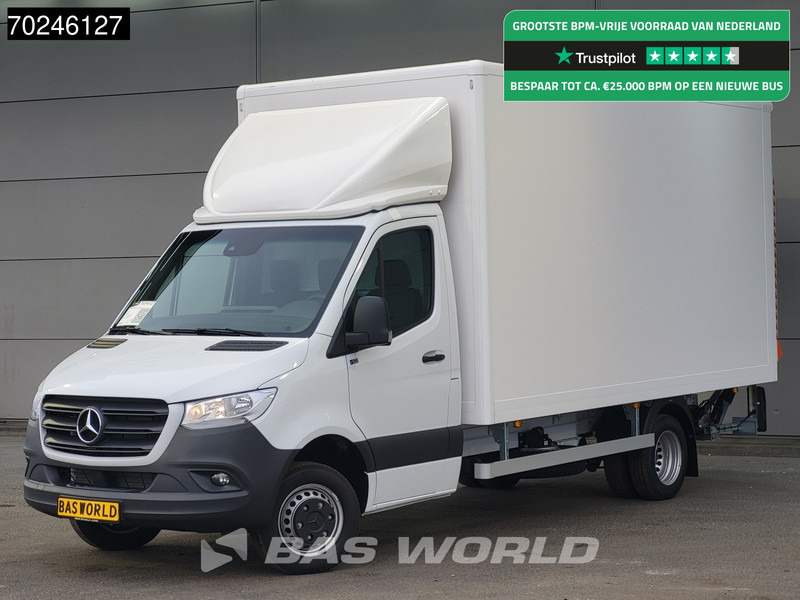 Mercedes-Benz Sprinter 515 CDI Automaat 1000kg Laadklep Zijdeur Dubbellucht Bakwagen MBUX Airco Cruise CarPlay D'Hollandia Euro6 Koffer Meubelbak 21m3 - Furgoneta caja cerrada: foto 1 Mercedes-Benz Sprinter 515 CDI Automaat 1000kg Laadklep Zijdeur Dubbellucht Bakwagen MBUX Airco Cruise CarPlay D'Hollandia Euro6 Koffer Meubelbak 21m3 - Furgoneta caja cerrada: foto 1