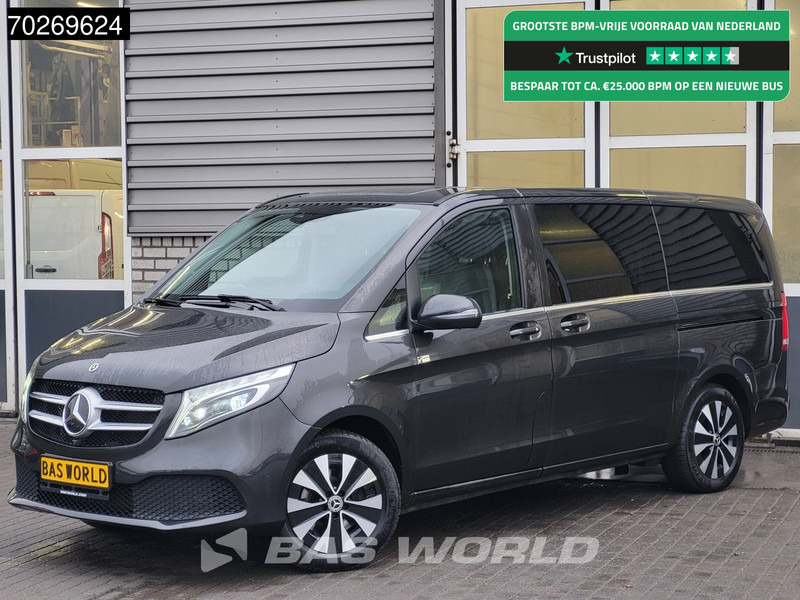 Mercedes-Benz V-Klasse 220 L2H1 Ex.BPM Leder Camera Navi Trekhaak PDC Airco Cruise CarPlay Airco Dubbel cabine Trekhaak Cruise control - Minibús, Furgoneta de pasajeros: foto 1 Mercedes-Benz V-Klasse 220 L2H1 Ex.BPM Leder Camera Navi Trekhaak PDC Airco Cruise CarPlay Airco Dubbel cabine Trekhaak Cruise control - Minibús, Furgoneta de pasajeros: foto 1