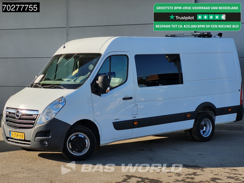 Opel Movano 145PK Dubbel Cabine Euro6 3,5t Trekhaak Navi Airco Cruise Camera Parkeersensoren DC Doka Mixto 11m3 Airco Dubbel cabine Trekhaak - Furgón: foto 1 Opel Movano 145PK Dubbel Cabine Euro6 3,5t Trekhaak Navi Airco Cruise Camera Parkeersensoren DC Doka Mixto 11m3 Airco Dubbel cabine Trekhaak - Furgón: foto 1