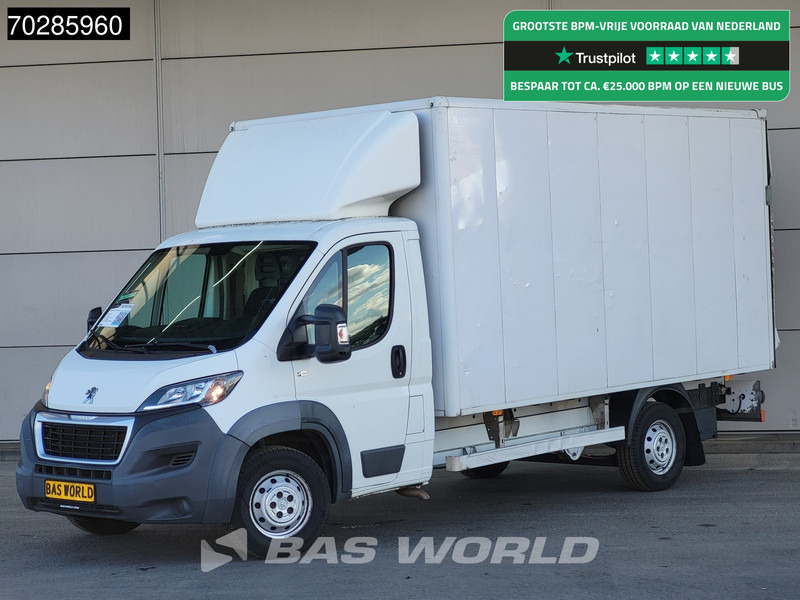Peugeot Boxer 150PK Trekhaak D'Hollandia Laadklep Zijdeur Bakwagen Navi Airco Cruise Lat om Lat Euro5 Meubelbak Koffer 18m3 Airco Trekhaak Cruise co - Furgoneta caja cerrada: foto 1 Peugeot Boxer 150PK Trekhaak D'Hollandia Laadklep Zijdeur Bakwagen Navi Airco Cruise Lat om Lat Euro5 Meubelbak Koffer 18m3 Airco Trekhaak Cruise co - Furgoneta caja cerrada: foto 1
