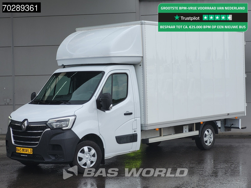 Renault Master 145PK Bakwagen Achterdeuren Navi LED Airco Euro6 Meubelbak Koffer 21m3 Airco - Furgoneta caja cerrada: foto 1 Renault Master 145PK Bakwagen Achterdeuren Navi LED Airco Euro6 Meubelbak Koffer 21m3 Airco - Furgoneta caja cerrada: foto 1