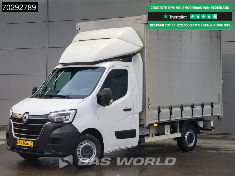 Renault Master 145PK Schuifzeilen Achterdeuren Bakwagen LED Airco Cruise Euro6 Meubelbak Koffer Zeilen Zeilenwagen Schuifzeil Airco Cruise control - Furgoneta con lona: foto 1 Renault Master 145PK Schuifzeilen Achterdeuren Bakwagen LED Airco Cruise Euro6 Meubelbak Koffer Zeilen Zeilenwagen Schuifzeil Airco Cruise control - Furgoneta con lona: foto 1