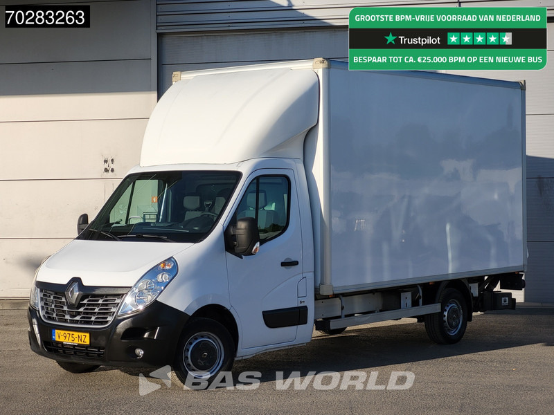 Furgoneta caja cerrada Renault Master 170pk D'Hollandia 1000KG Laadklep Trekhaak Zijdeur Bakwagen Navi Airco Cruise Camera Lat om Lat Euro6 Meubelbak Koffer 21m3 Airco Trek: foto 1