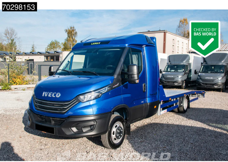 Iveco Daily 50C21 3.0L Automaat 210PK Autotransporter 3,5t Trekhaak ACC LED Airco Standkachel Lier Euro6 Cartransport Oprijwagen A/C - Furgoneta: foto 1 Iveco Daily 50C21 3.0L Automaat 210PK Autotransporter 3,5t Trekhaak ACC LED Airco Standkachel Lier Euro6 Cartransport Oprijwagen A/C - Furgoneta: foto 1