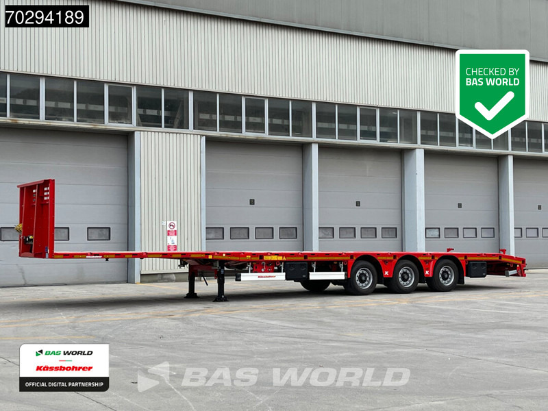 Kässbohrer 3 axles 3 axles mega extendable HD platform - Semirremolque góndola rebajadas: foto 1 Kässbohrer 3 axles 3 axles mega extendable HD platform - Semirremolque góndola rebajadas: foto 1