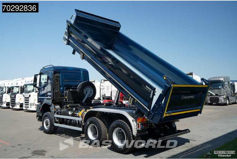MAN TGS 33.480 TGS 6X6 11m3 KH-3-Way Kipper 6x6 Steel Suspension Automatic Big-Axle Euro 6 - Camión volquete: foto 2 MAN TGS 33.480 TGS 6X6 11m3 KH-3-Way Kipper 6x6 Steel Suspension Automatic Big-Axle Euro 6 - Camión volquete: foto 2