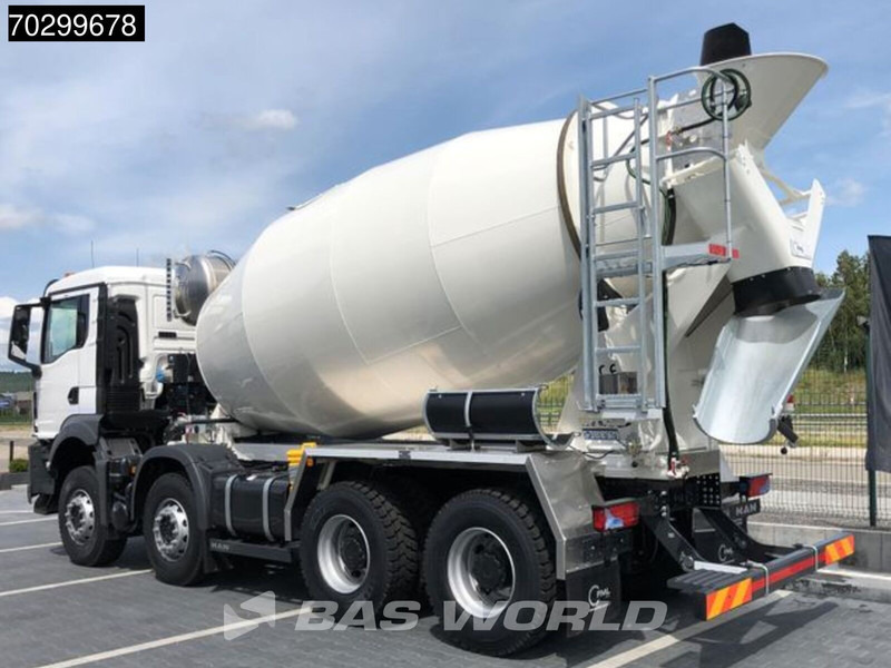 MAN TGS 35.440 8X4 NEW! 10m3 FML mixer Automatic Steel suspension Euro 6 - Camión hormigonera: foto 2 MAN TGS 35.440 8X4 NEW! 10m3 FML mixer Automatic Steel suspension Euro 6 - Camión hormigonera: foto 2