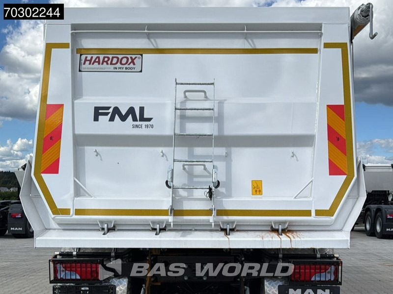 Leasing de MAN TGS 41.400 8X4 NEW! 20m3 Hardox tipper Steel suspension Manual Euro 2 MAN TGS 41.400 8X4 NEW! 20m3 Hardox tipper Steel suspension Manual Euro 2: foto 7