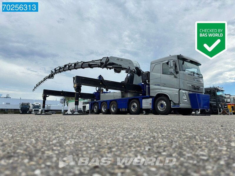 Volvo FH 540 10X4 NEW! Effer 2255 Kran Crane Lift-Lenkachse ACC Navi - Camión caja abierta, Camión grúa: foto 2 Volvo FH 540 10X4 NEW! Effer 2255 Kran Crane Lift-Lenkachse ACC Navi - Camión caja abierta, Camión grúa: foto 2
