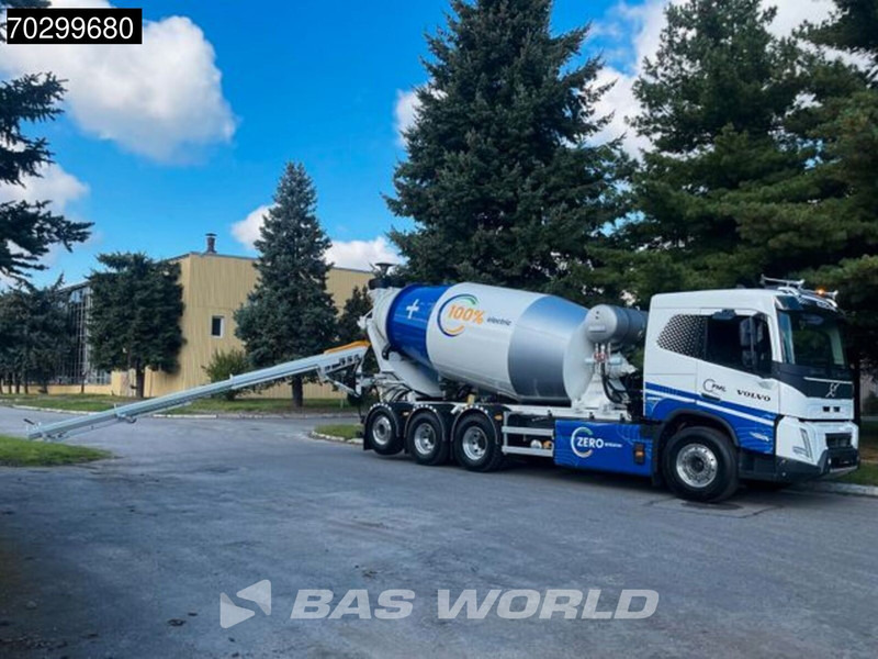 Volvo FMX 670 8X4 100% ELectric 490 kW 10m3 FML Mixer Lift/Steering Axle - Camión hormigonera: foto 3 Volvo FMX 670 8X4 100% ELectric 490 kW 10m3 FML Mixer Lift/Steering Axle - Camión hormigonera: foto 3