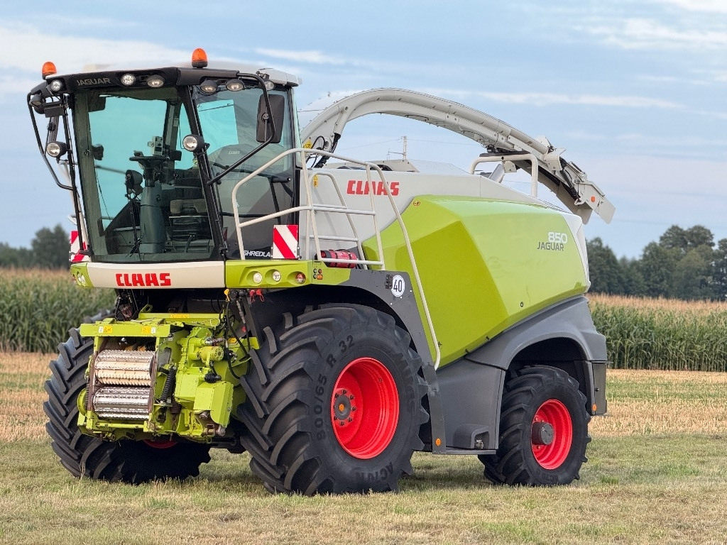 Claas Jaguar 850 Allrad + Kemper 360 PLUS  - Cosechadora de forraje: foto 1 Claas Jaguar 850 Allrad + Kemper 360 PLUS  - Cosechadora de forraje: foto 1