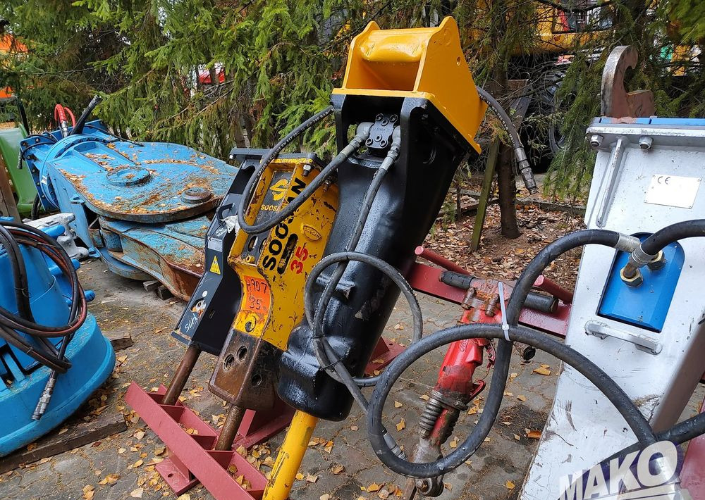 Młot hydrauliczny CAT 415kg do koparki - Implemento para Maquinaria de construcción: foto 1 Młot hydrauliczny CAT 415kg do koparki - Implemento para Maquinaria de construcción: foto 1