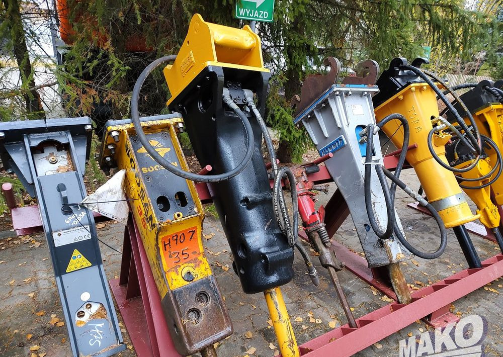 Młot hydrauliczny CAT 415kg do koparki - Implemento para Maquinaria de construcción: foto 2 Młot hydrauliczny CAT 415kg do koparki - Implemento para Maquinaria de construcción: foto 2