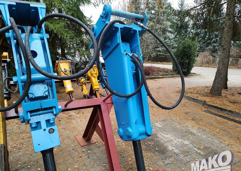 Młot hydrauliczny Krupp HM560 875kg do koparki - Implemento para Maquinaria de construcción: foto 4 Młot hydrauliczny Krupp HM560 875kg do koparki - Implemento para Maquinaria de construcción: foto 4