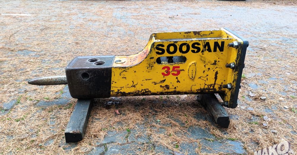 Młot hydrauliczny Soosan SQ35 230kg do koparki - Implemento para Maquinaria de construcción: foto 5 Młot hydrauliczny Soosan SQ35 230kg do koparki - Implemento para Maquinaria de construcción: foto 5