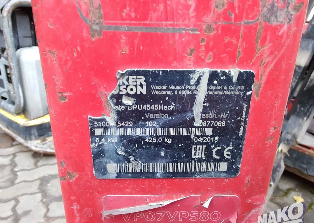 Wacker Neuson DPU4545Hech - Rodillo: foto 4 Wacker Neuson DPU4545Hech - Rodillo: foto 4