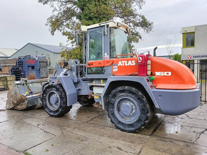 Atlas L160 terex tl160 shovel lwiellader loader ce 4x4 - Cargadora de ruedas: foto 1 Atlas L160 terex tl160 shovel lwiellader loader ce 4x4 - Cargadora de ruedas: foto 1