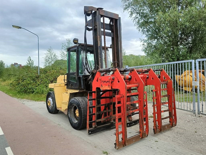 Carretilla elevadora diésel Hyster H 12.00 XL 12 ton heftruck met stenenklem forklift: foto 5 Carretilla elevadora diésel Hyster H 12.00 XL 12 ton heftruck met stenenklem forklift: foto 5