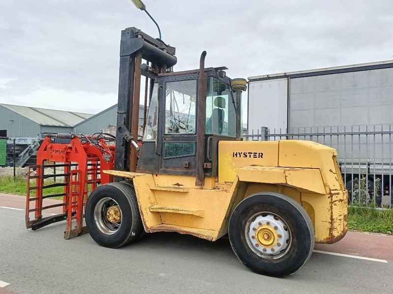Carretilla elevadora diésel Hyster H 12.00 XL 12 ton heftruck met stenenklem forklift: foto 12 Carretilla elevadora diésel Hyster H 12.00 XL 12 ton heftruck met stenenklem forklift: foto 12