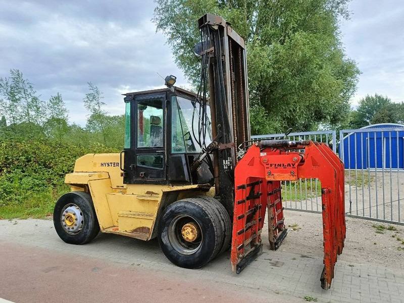 Carretilla elevadora diésel Hyster H 12.00 XL 12 ton heftruck met stenenklem forklift: foto 6 Carretilla elevadora diésel Hyster H 12.00 XL 12 ton heftruck met stenenklem forklift: foto 6