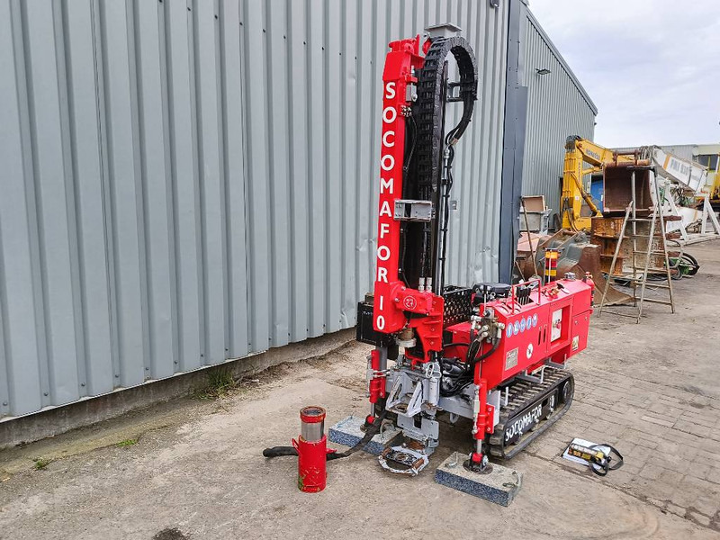 Socomafor 10 micro piling rig hei machine boor dri - Martillo de hinca de pilotes: foto 3 Socomafor 10 micro piling rig hei machine boor dri - Martillo de hinca de pilotes: foto 3