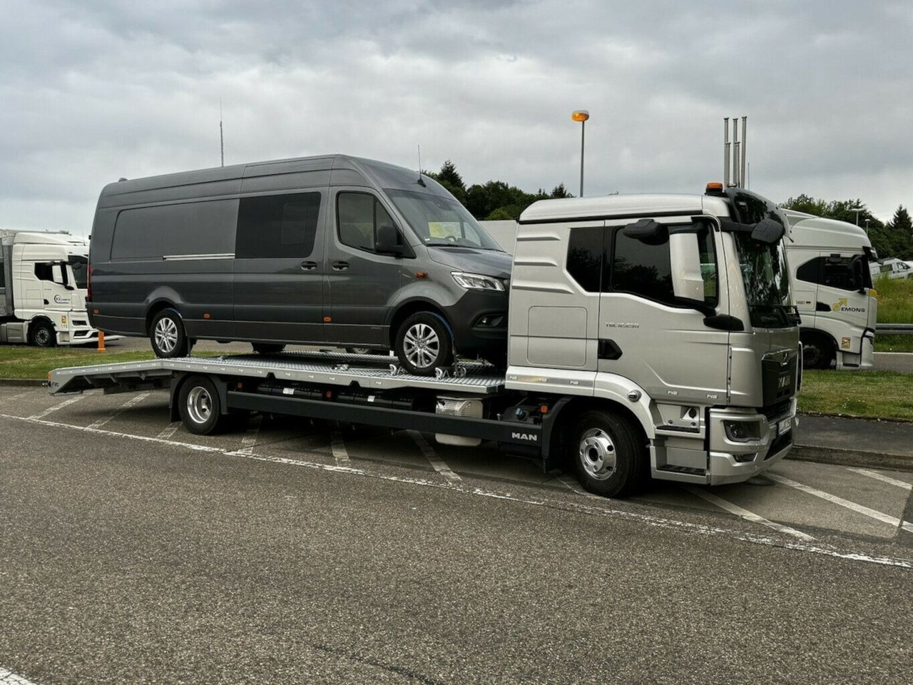 MAN TGL 12.250 BL Autotransporter Netto 116714- - Grua de remolque autos: foto 5 MAN TGL 12.250 BL Autotransporter Netto 116714- - Grua de remolque autos: foto 5
