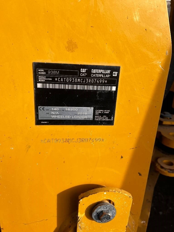 Cargadora de ruedas CAT 938M: foto 9