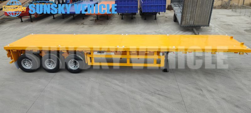 SUNSKY 3-axle Flat Deck Trailer - Semirremolque plataforma/ Caja abierta: foto 5 SUNSKY 3-axle Flat Deck Trailer - Semirremolque plataforma/ Caja abierta: foto 5