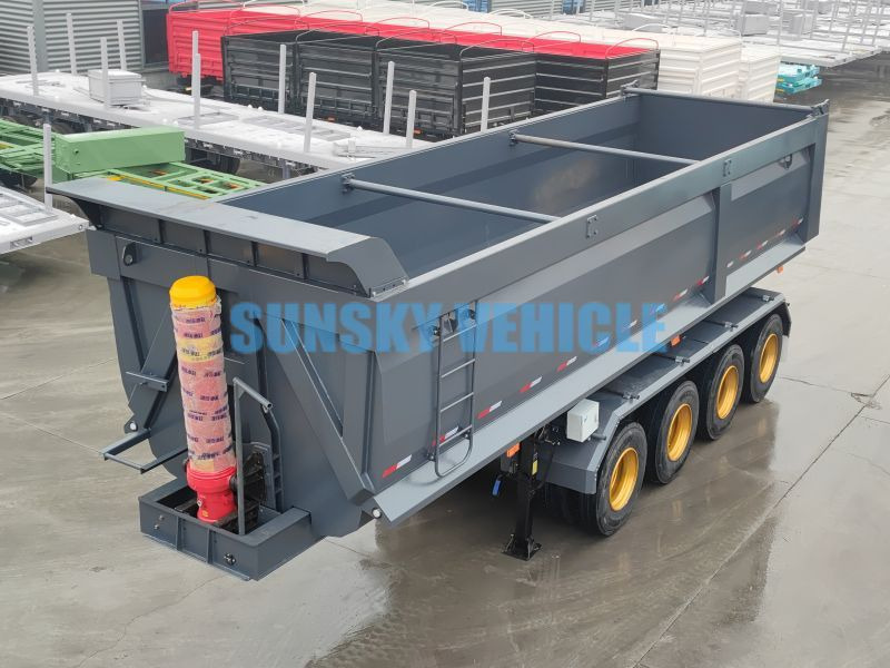 SUNSKY 4-Axle Dump Semi-trailer - Semirremolque volquete: foto 3 SUNSKY 4-Axle Dump Semi-trailer - Semirremolque volquete: foto 3