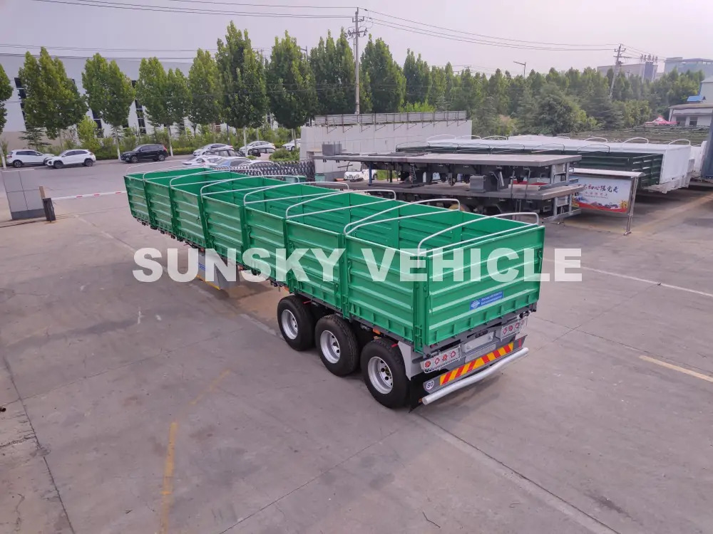 SUNSKY HENRED TYPRE DROPSIDE TRAILER - Semirremolque plataforma/ Caja abierta: foto 5 SUNSKY HENRED TYPRE DROPSIDE TRAILER - Semirremolque plataforma/ Caja abierta: foto 5