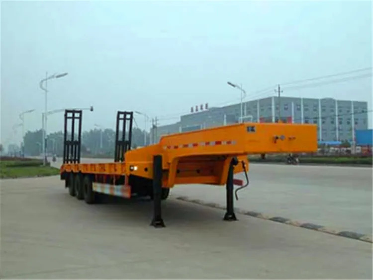 XCMG Official 3 Axle 18 Meter Long Truck Trailers 40Ft Low Bed Container Semi Trailer - Semirremolque góndola rebajadas: foto 3 XCMG Official 3 Axle 18 Meter Long Truck Trailers 40Ft Low Bed Container Semi Trailer - Semirremolque góndola rebajadas: foto 3
