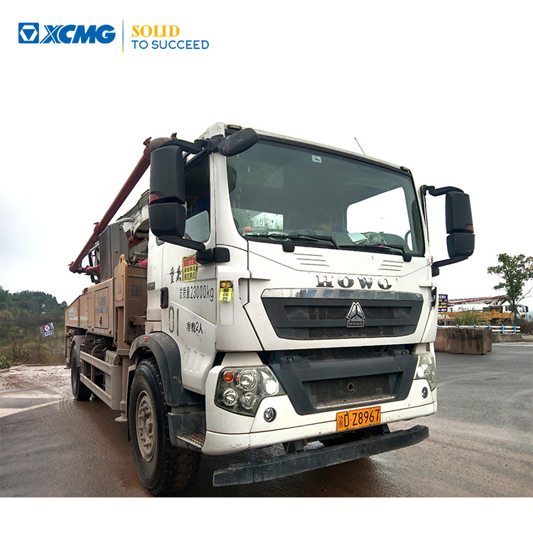 XCMG Official Concrete Machinery HB37V 37m Used Concrete Pump Truck With High Quality - Bomba de hormigón: foto 1 XCMG Official Concrete Machinery HB37V 37m Used Concrete Pump Truck With High Quality - Bomba de hormigón: foto 1