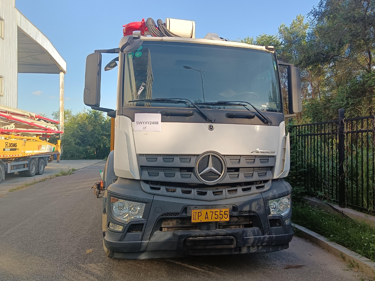 XCMG Official Concrete Machinery Pump HB58V Used Cement Pump Truck For Sale - Bomba de hormigón: foto 2 XCMG Official Concrete Machinery Pump HB58V Used Cement Pump Truck For Sale - Bomba de hormigón: foto 2