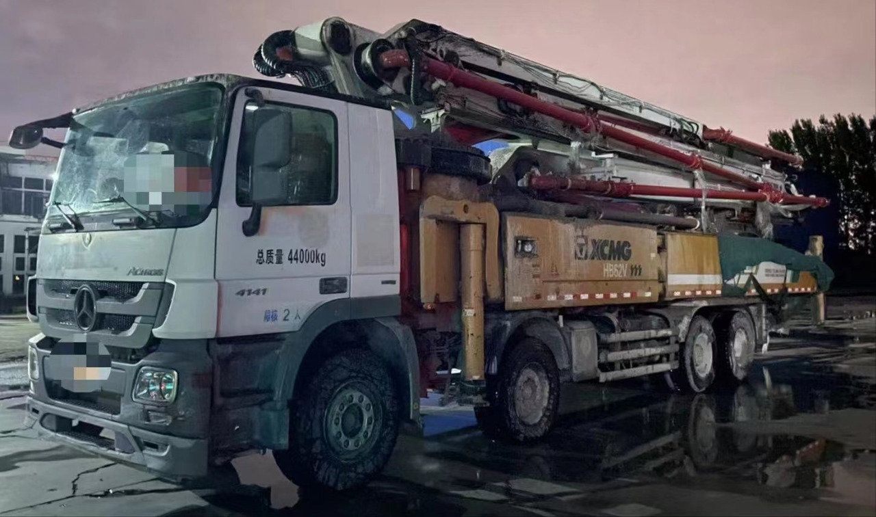 XCMG Official Hb58V Concrete Machinery 2019 Used 58m Concrete Pump Truck for Sale - Bomba de hormigón: foto 4 XCMG Official Hb58V Concrete Machinery 2019 Used 58m Concrete Pump Truck for Sale - Bomba de hormigón: foto 4
