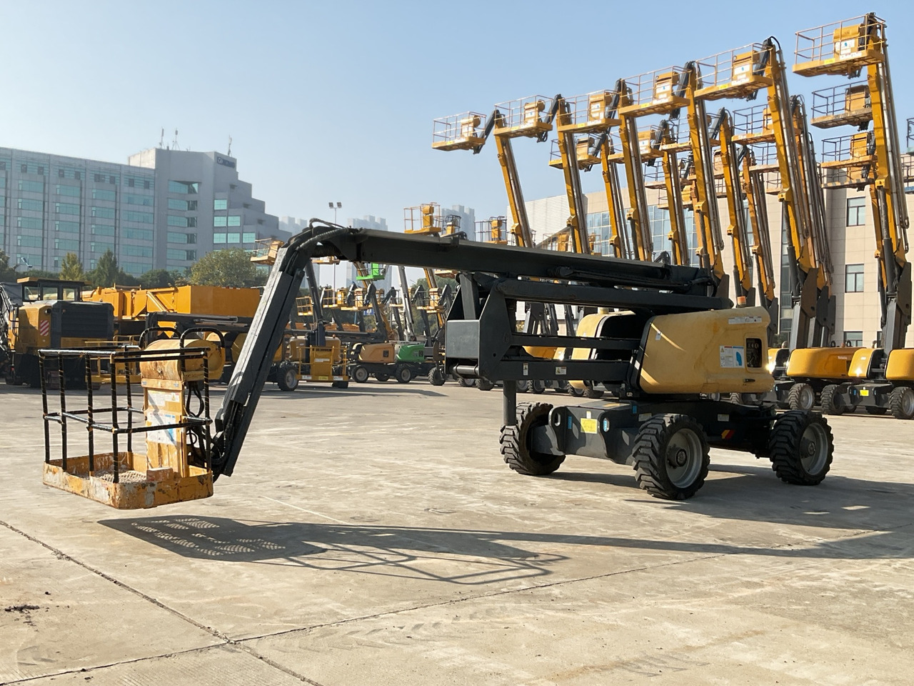 XCMG Official Second Hand Mobile Cherry Picker GTBZ18A1 18m Man Lift Boom Lift Price - Plataforma articulada: foto 4 XCMG Official Second Hand Mobile Cherry Picker GTBZ18A1 18m Man Lift Boom Lift Price - Plataforma articulada: foto 4