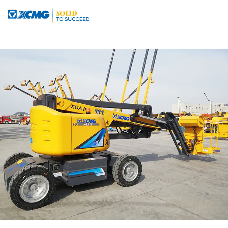 XCMG Official Used Aerial Work Platform XGA16 16m Towable Boom Lift For Sale - Plataforma articulada: foto 1 XCMG Official Used Aerial Work Platform XGA16 16m Towable Boom Lift For Sale - Plataforma articulada: foto 1