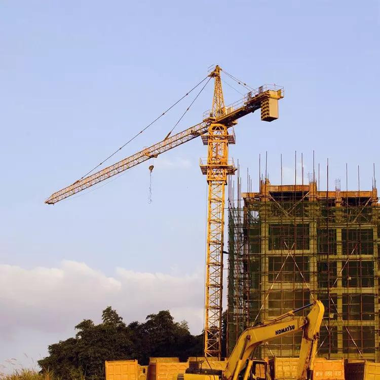 Grúa torre XCMG Used Construction Crane QTZ80 Potain Tower Crane For Sale: foto 7