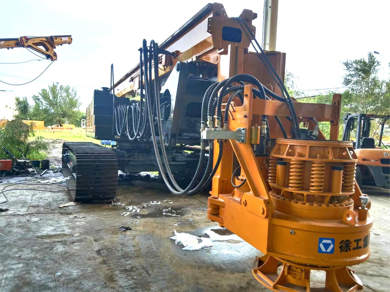 XCMG XCMG Officail XR220D used hydraulic rotary drilling rig for sale - Perforadora: foto 2 XCMG XCMG Officail XR220D used hydraulic rotary drilling rig for sale - Perforadora: foto 2