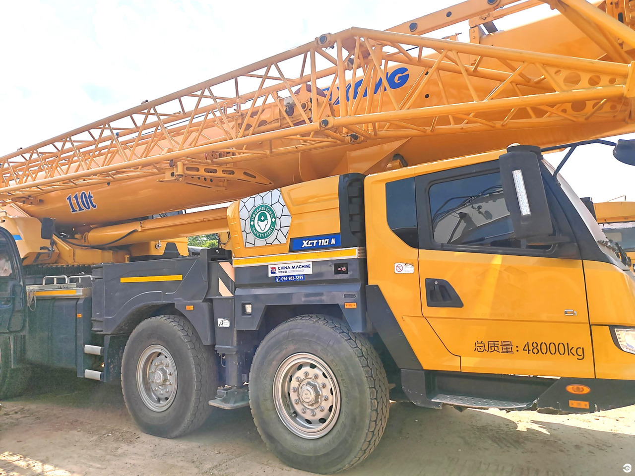 XCMG XCT100_M 100ton 2021 used mobile truck crane for sale - Autogrúa: foto 2 XCMG XCT100_M 100ton 2021 used mobile truck crane for sale - Autogrúa: foto 2