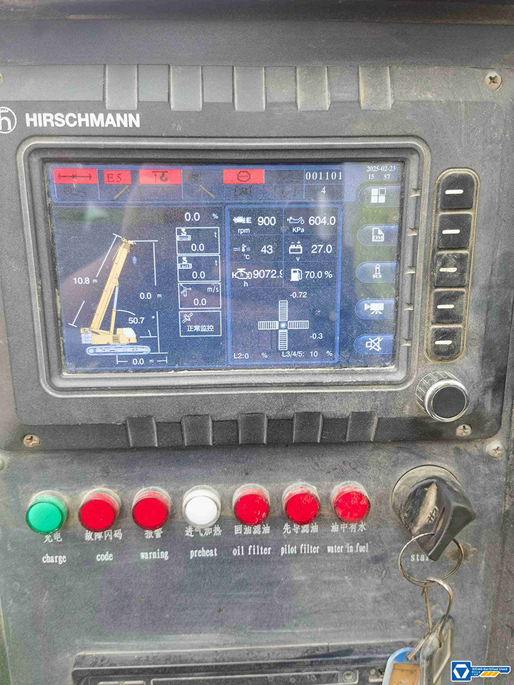 Grúa sobre orugas XCMG XGC30T 30ton mini small crawler crane 2016 for sale: foto 7