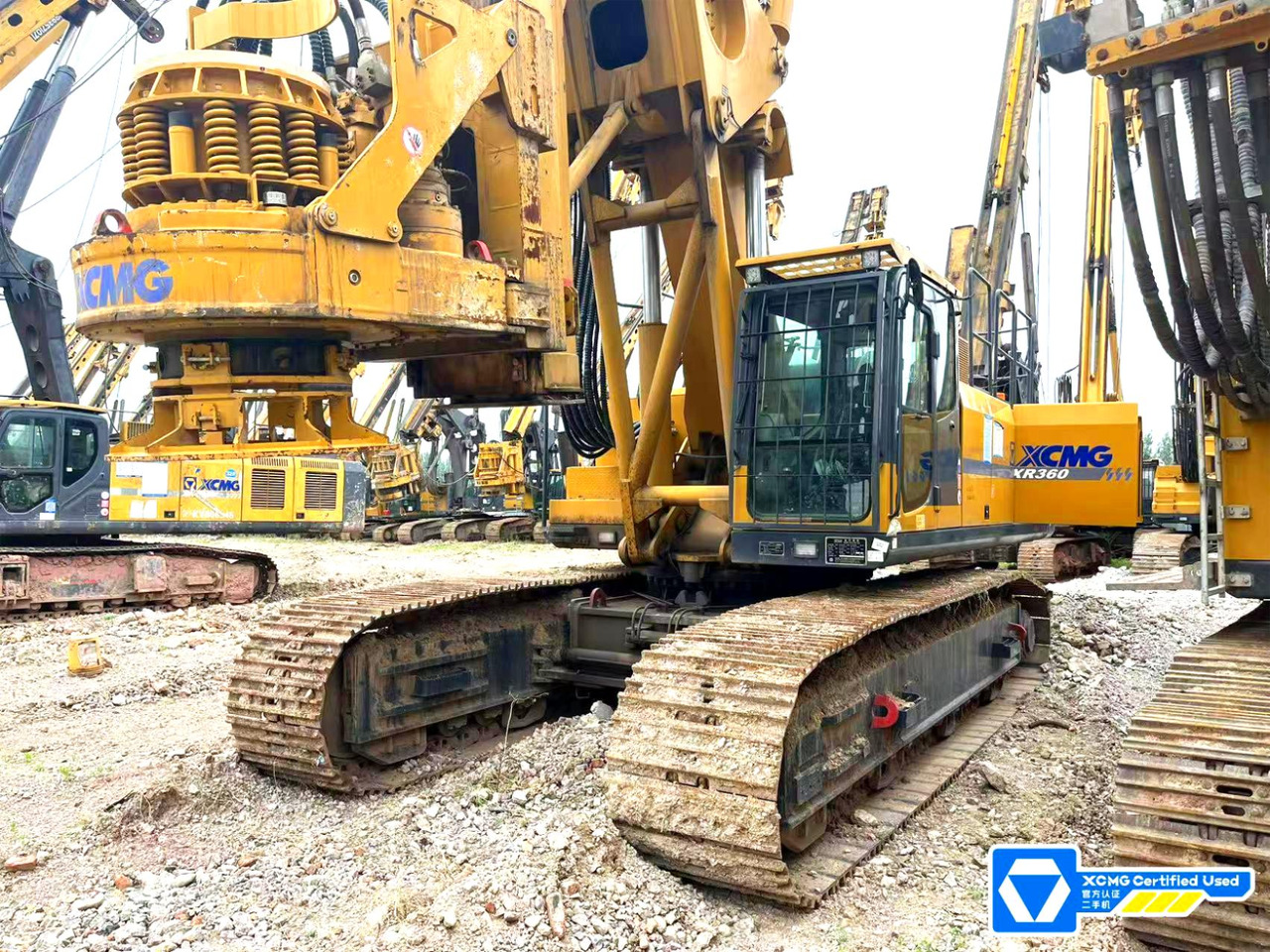 XCMG second hand crawler mobile rotary drilling rig sale in China - Perforadora: foto 4 XCMG second hand crawler mobile rotary drilling rig sale in China - Perforadora: foto 4