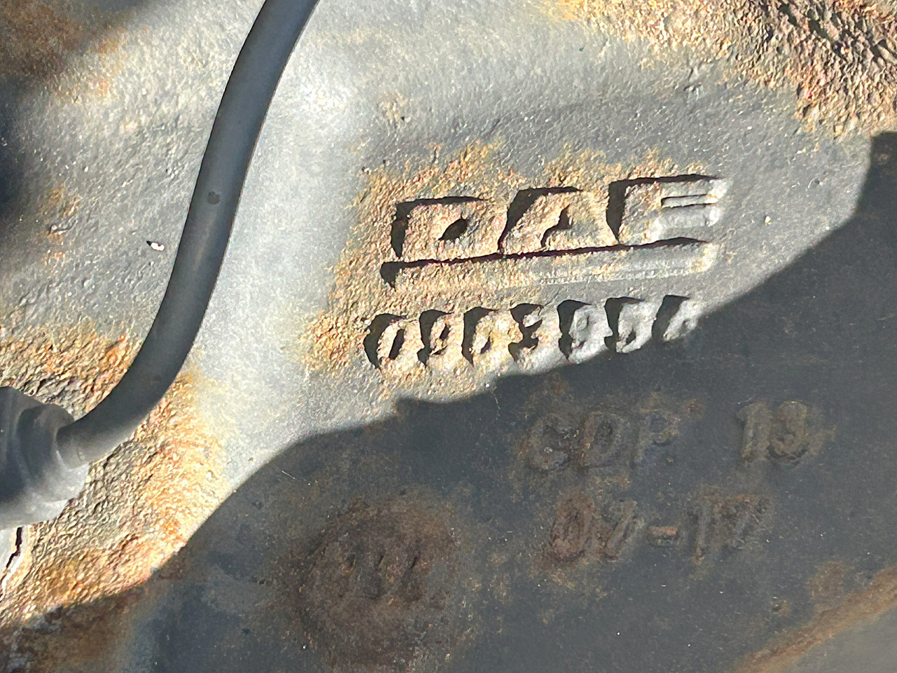 DAF FRONT AXLE DAF XF 106 480 - Eje y piezas para Camión: foto 5 DAF FRONT AXLE DAF XF 106 480 - Eje y piezas para Camión: foto 5