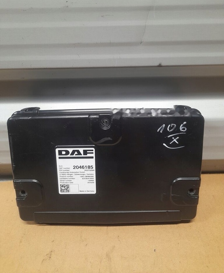 DAF XF 106 2046185 - Unidad de control para Camión: foto 2 DAF XF 106 2046185 - Unidad de control para Camión: foto 2