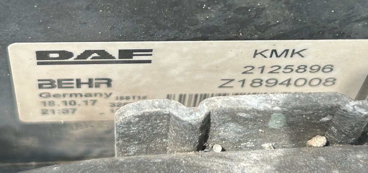 Radiador para Camión DAF XF 106 480 COOLER SET: foto 6