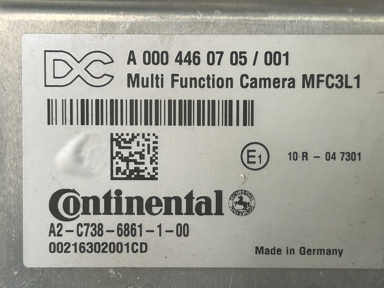 MERCEDES-BENZ AROCS MP4 WINDSCREEN CAMERA LANE ASSISTANT - Sensor: foto 3 MERCEDES-BENZ AROCS MP4 WINDSCREEN CAMERA LANE ASSISTANT - Sensor: foto 3