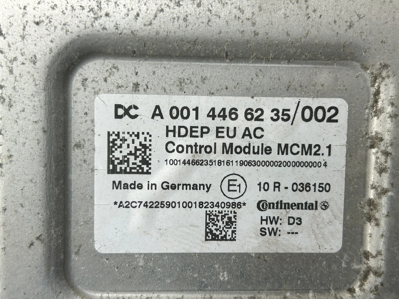 MERCEDES-BENZ MCM 2.1 ACTROS MP4 - Unidad de control para Camión: foto 2 MERCEDES-BENZ MCM 2.1 ACTROS MP4 - Unidad de control para Camión: foto 2